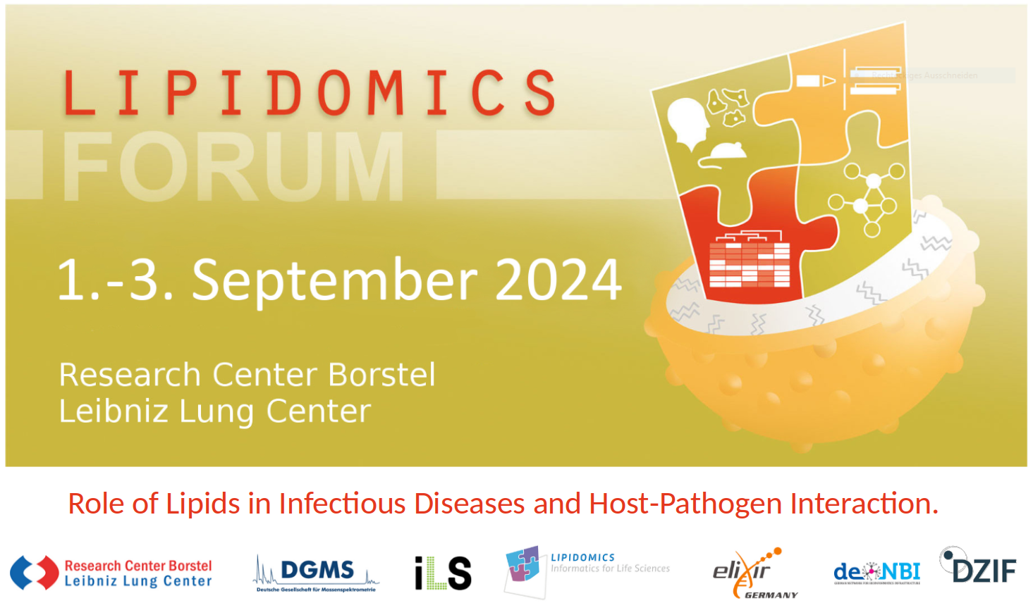 Lipidomics Forum 2024 Banner