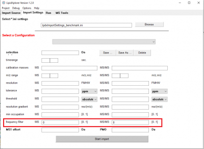 LipidXplorer Import